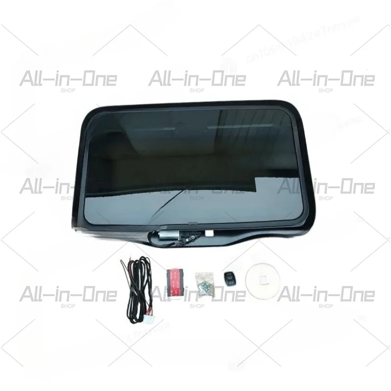 Universal Electric Car Sunroof Glass for SC750S 750x450mm General Auto Window Sun Roof Replacement Panel