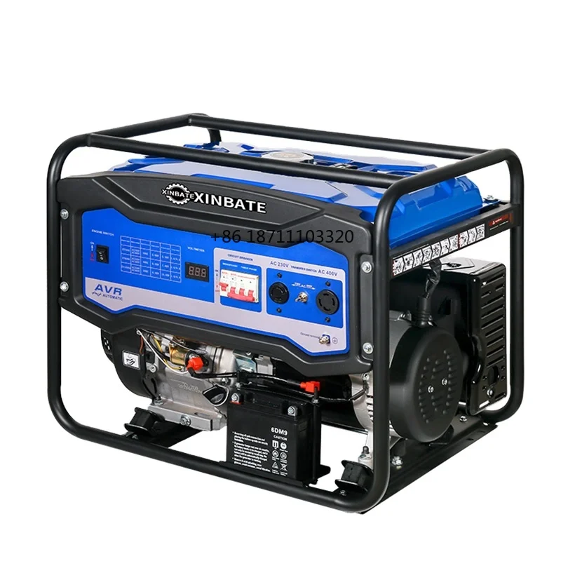 Xinbate ac motor auto start inverter type silent power value gasoline manual dynamo oil generator