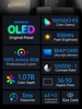 VCHANCE 14'' Oled 휴대용 모니터 터치 스크린(슬리브 백 포함) Macbook 게임용 노트북용 500nits Office 여행용 디스플레이 익스텐더 4