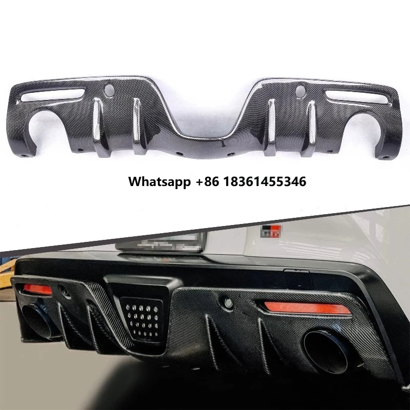 

Supra A90 MKV MK5 Rear Diffuser 2019 Style Carbon Fiber Body Kits Bumper