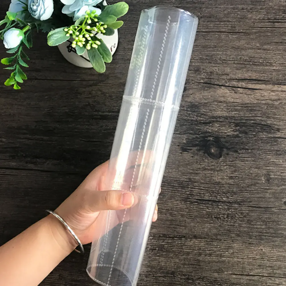 

50 Sheets Card Clear Photo Sleeves Premium Plastic Photo Album Page Blinder Sleeves