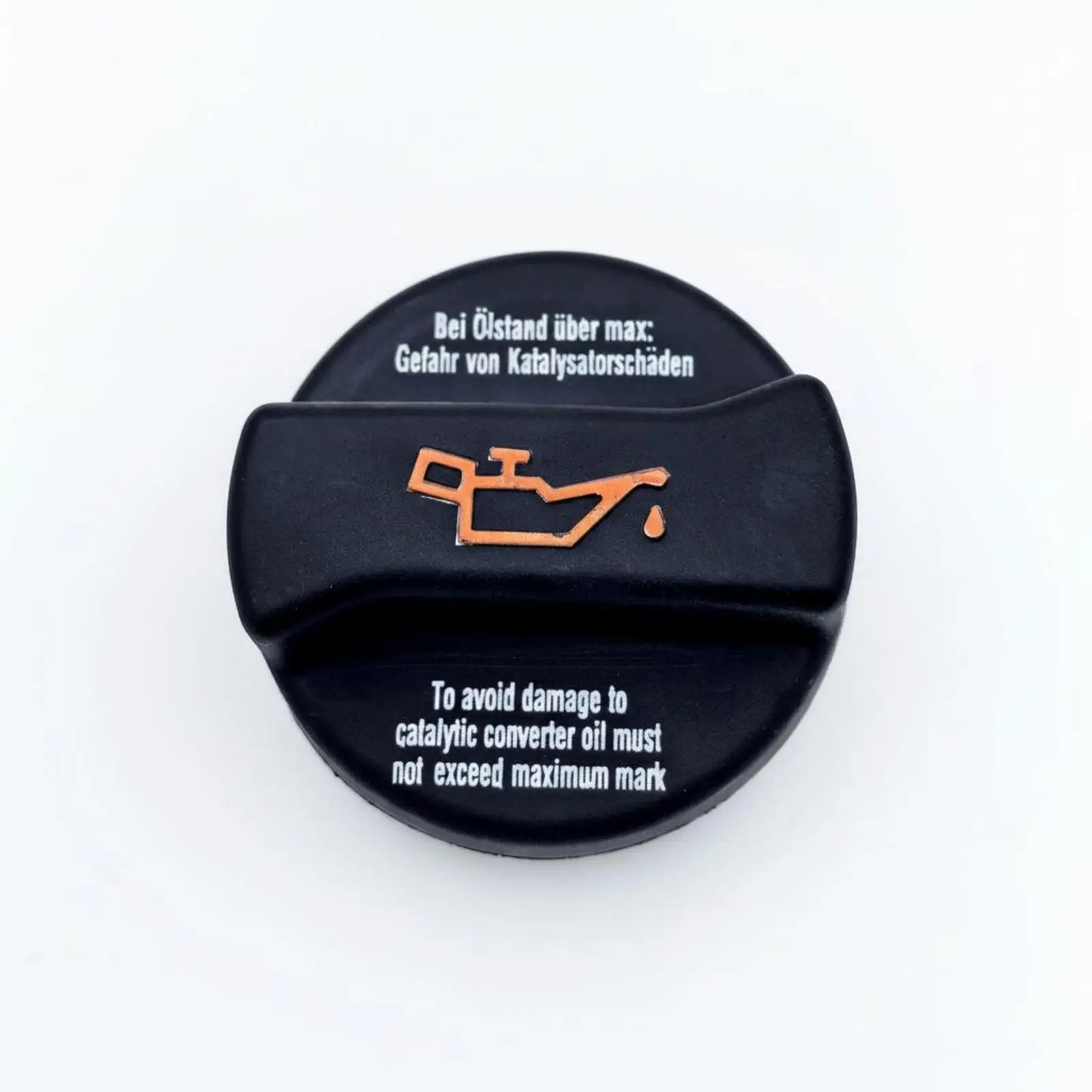 Engine Oil Filler Cap Tight Seal Durable Replacement Oil Lid Workshop Car Accessory for German Brand Models