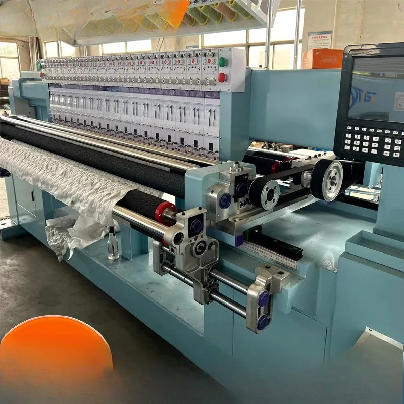 Multifunctional cheap second-hand multi-specification quilting machine processing supply sample high-speed quilting machine