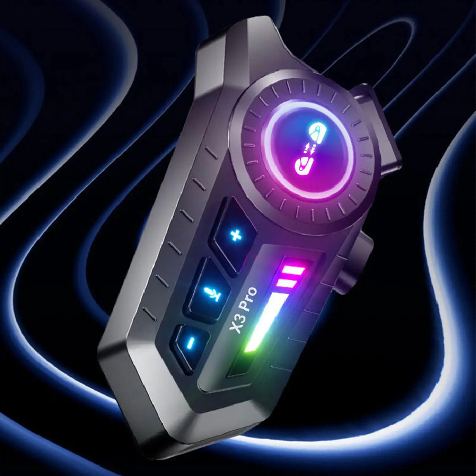 

Гарнитура для мотоциклетного шлема, беспроводная гарнитура для шлема с двойным динамиком, умные велосипедные наушники для ежедневных поездок, путешествий, мотоцикла