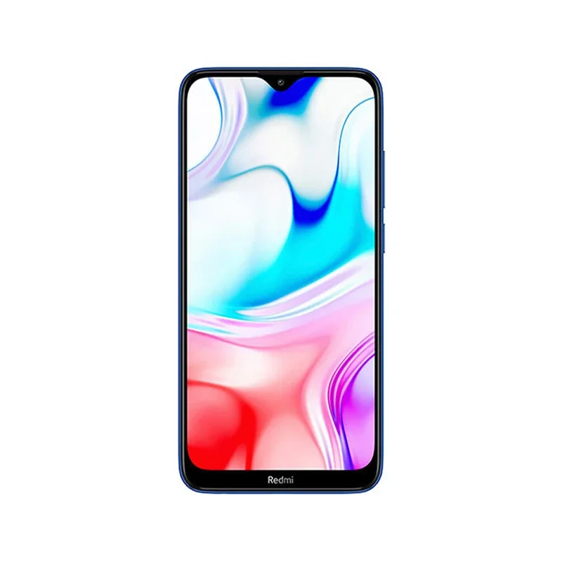 هاتف Xiaomi redmi 8 Android 4G غير مقفول بشاشة 6.22 بوصة وذاكرة وصول عشوائي 4 جيجابايت وذاكرة قراءة فقط 64 جيجابايت جميع الألوان في حالة جيدة هاتف محمول أصلي