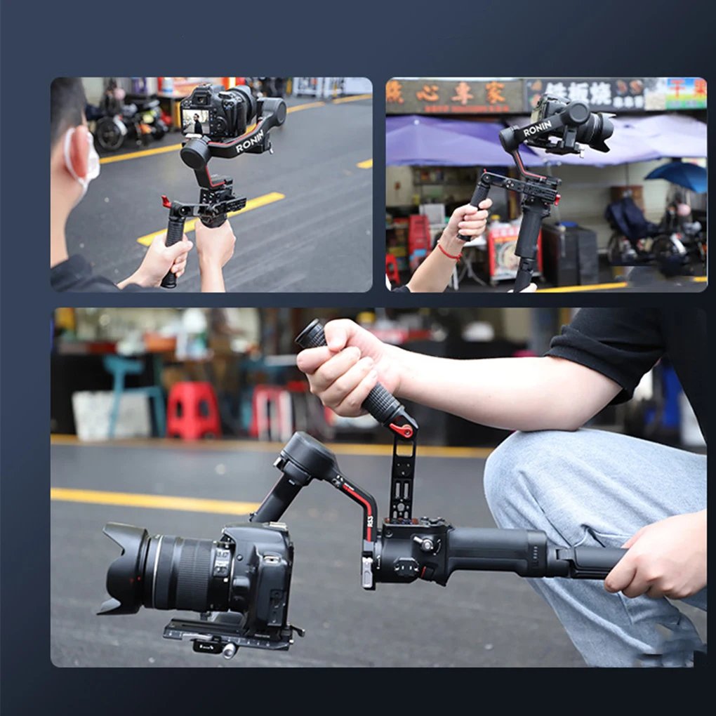 Stabilizer Foldable Stabilizers Clamp Extension Cameras Gimbal Video Stick