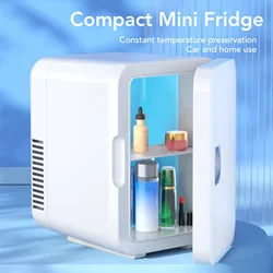 Mini Fridge USB Powered, Portable Cooler and Warmer, Personal Refrigerator for Skincare for Beverages, Food, and Medication