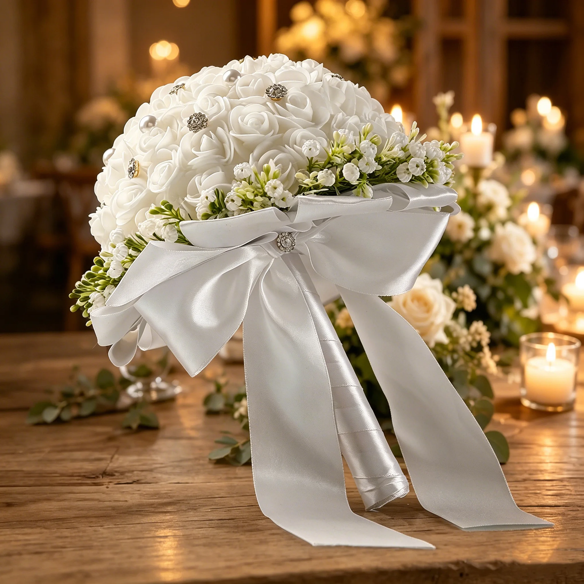Starry Sky Wedding Rural Style Wedding Banquet Decoration Bouquet image 3