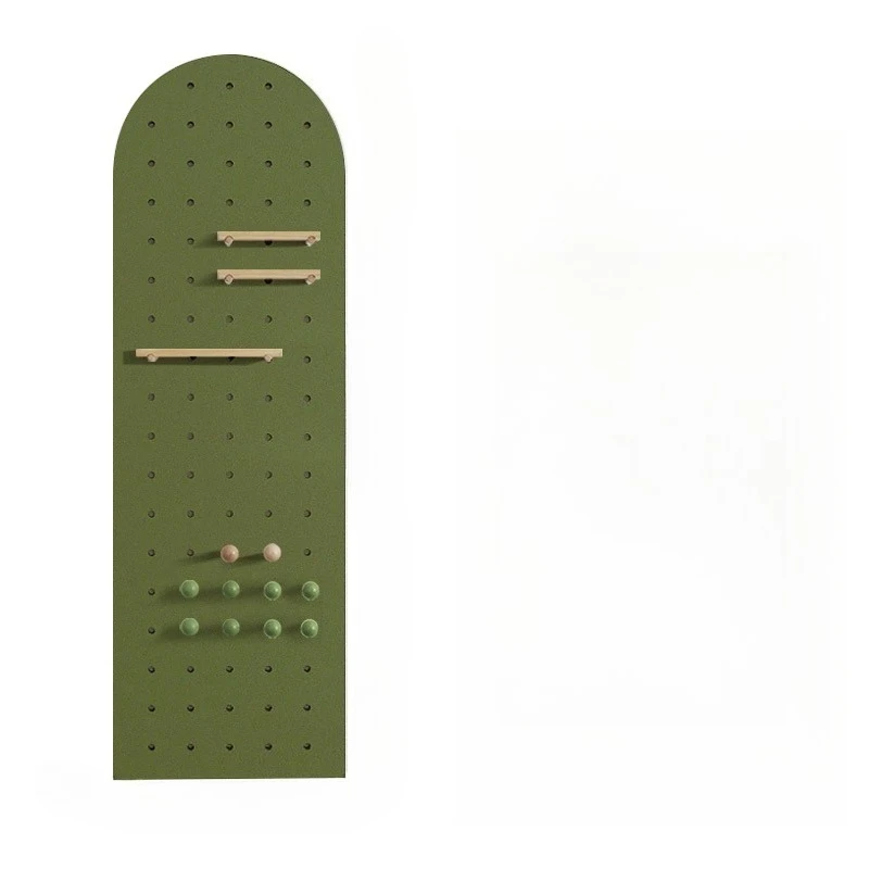 Balcony green plant hole board flower stand wall-mounted, custom-made multi-layer ultra-narrow shelf