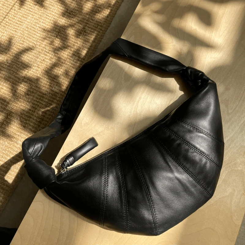 

Luxury Designer Lambskin Croissant Bag Women's Fashion Multifunctional Shoulder Bag Fashion Fashion Handbag Crossbody Bag