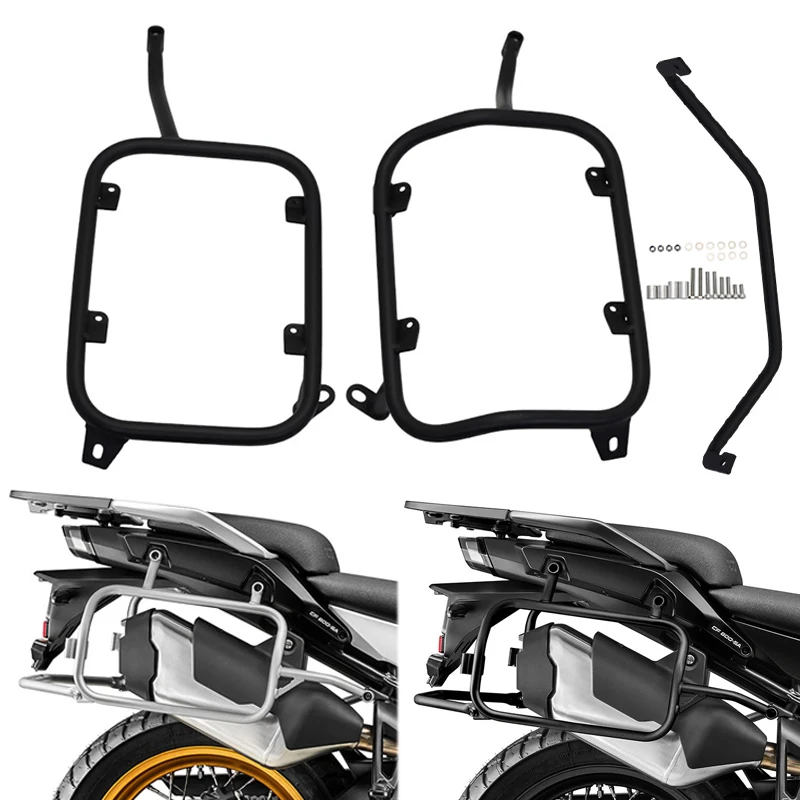 

Motorcycle Accessories Side luggage Panniers Rack Side Case Box Saddlebags Bracket For CFMOTO CF 800MT MT800 MT 800 MT 2021-2024