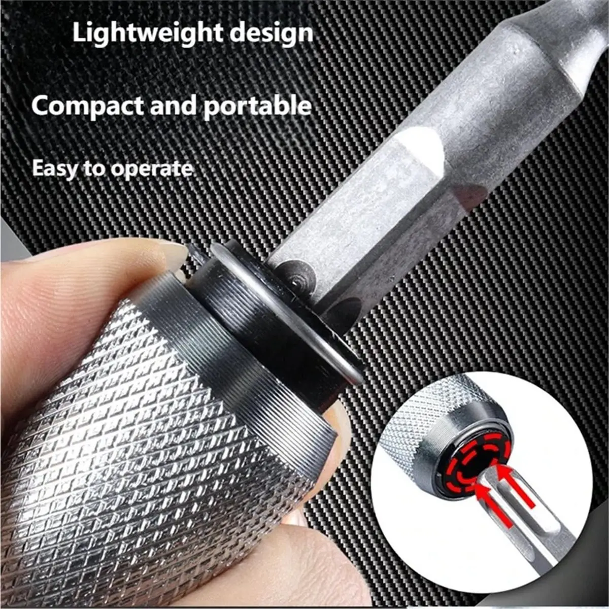 Hammer Drill Adapter with 4 Impact Bits - Turns Cordless Drill Into Hammer Tool for Concrete, Brick, Stone