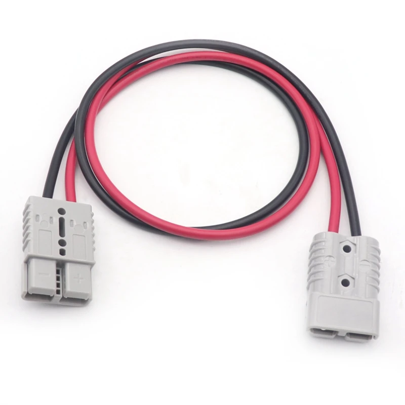 

For Anderson Plug Power Connector With Extension Cable 600A Double Plug 6AWG For Cars, New Energy, Industry, Etc.