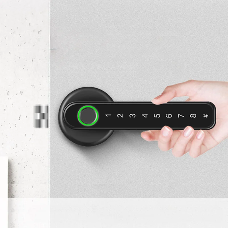 Advanced Fingerprint Lock for Home Office Room Bedroom Wooden Door