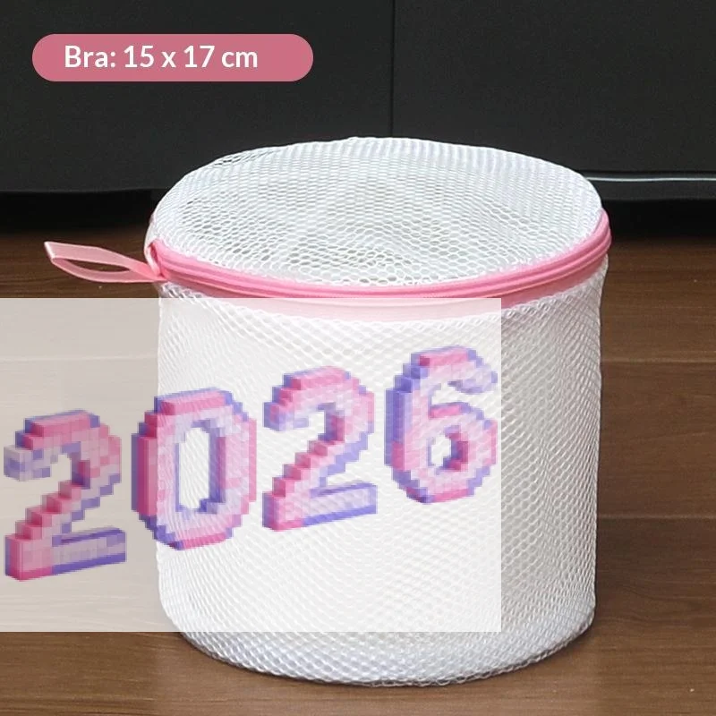 3Pcs Washing Machine Underwear Cleaning Bag Bra Dedicated Nursing Mesh Laundry Bags Lingerie Zipper Storage Pouch Home Organize