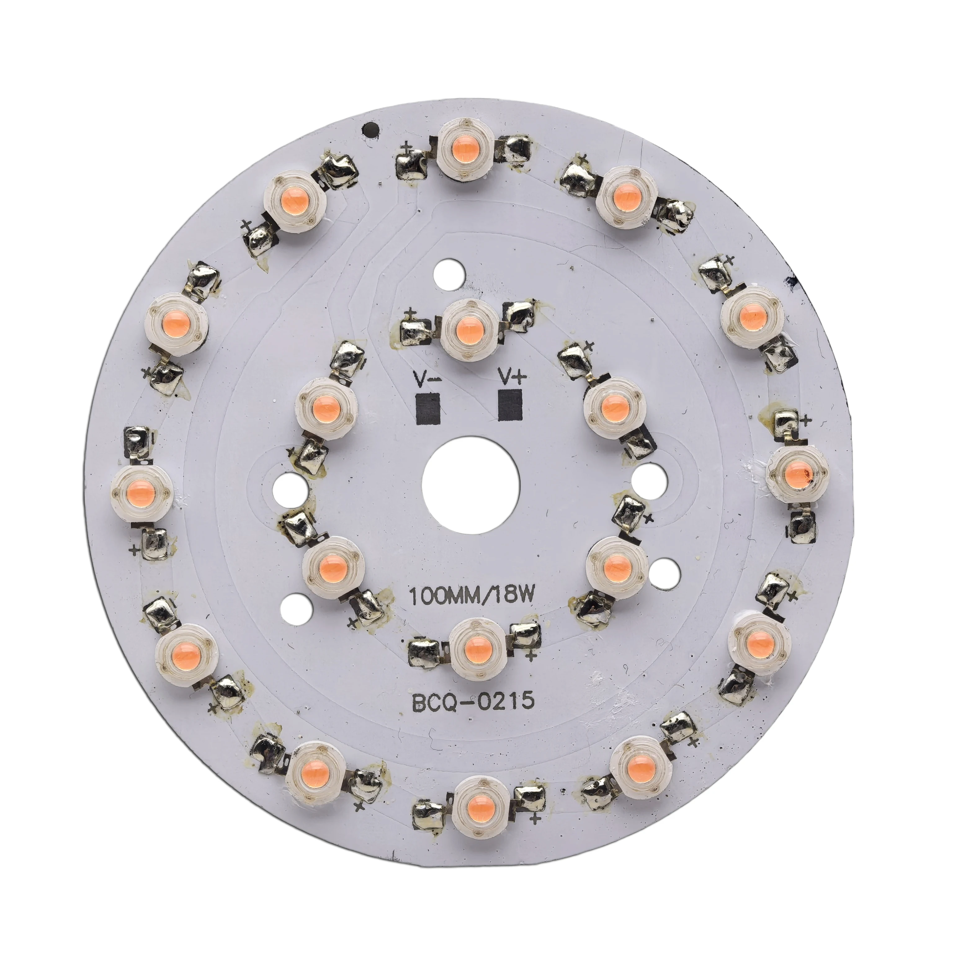10pcs 3-18W High Power LED Full Spectrum White Warm white Green Blue Deep Red 660nm Royal blue IR UV With PCB Diy bulb downlight