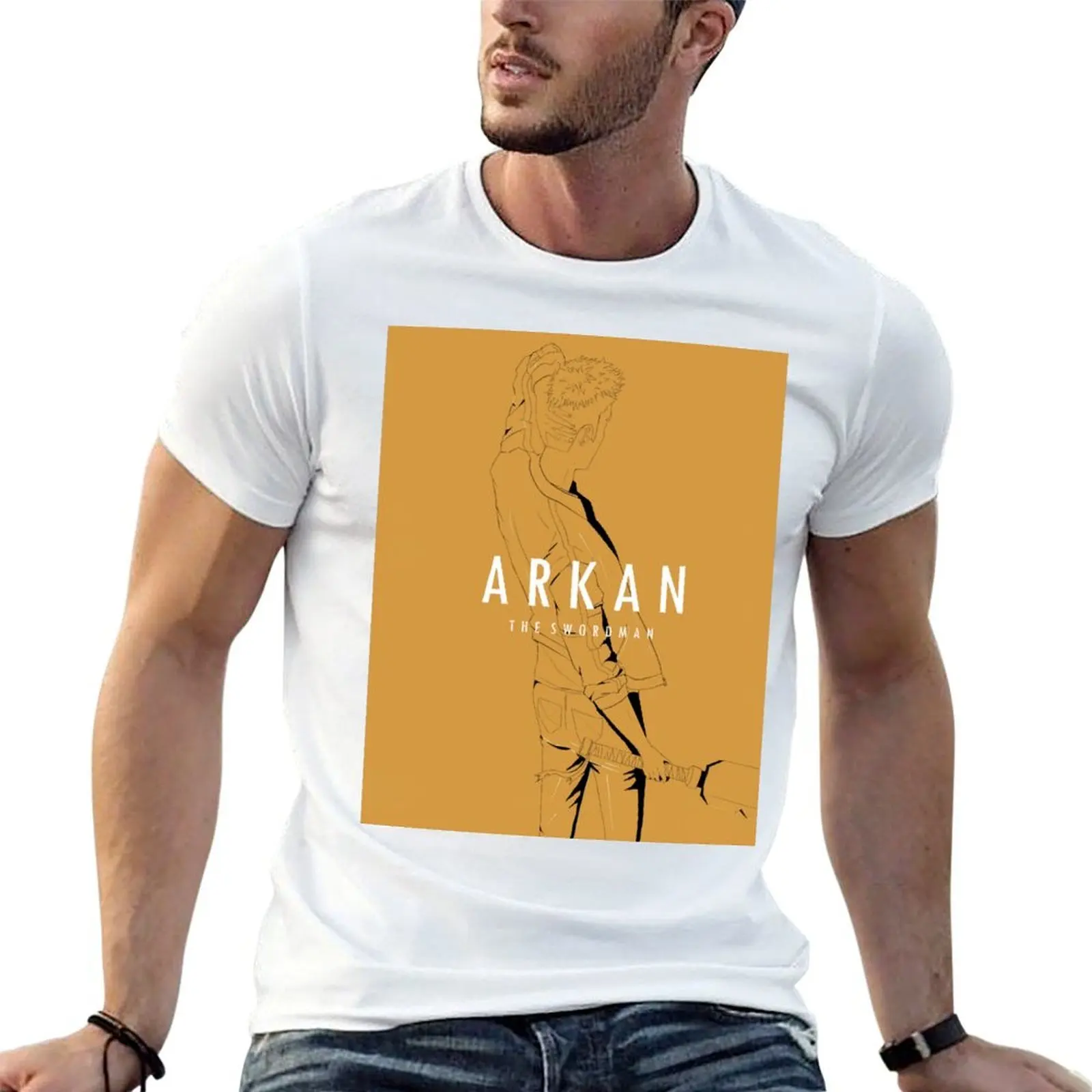 

ARKAN SWORDMAN T-Shirt t shirts for man cotton man t shirt luxury T-Shirt