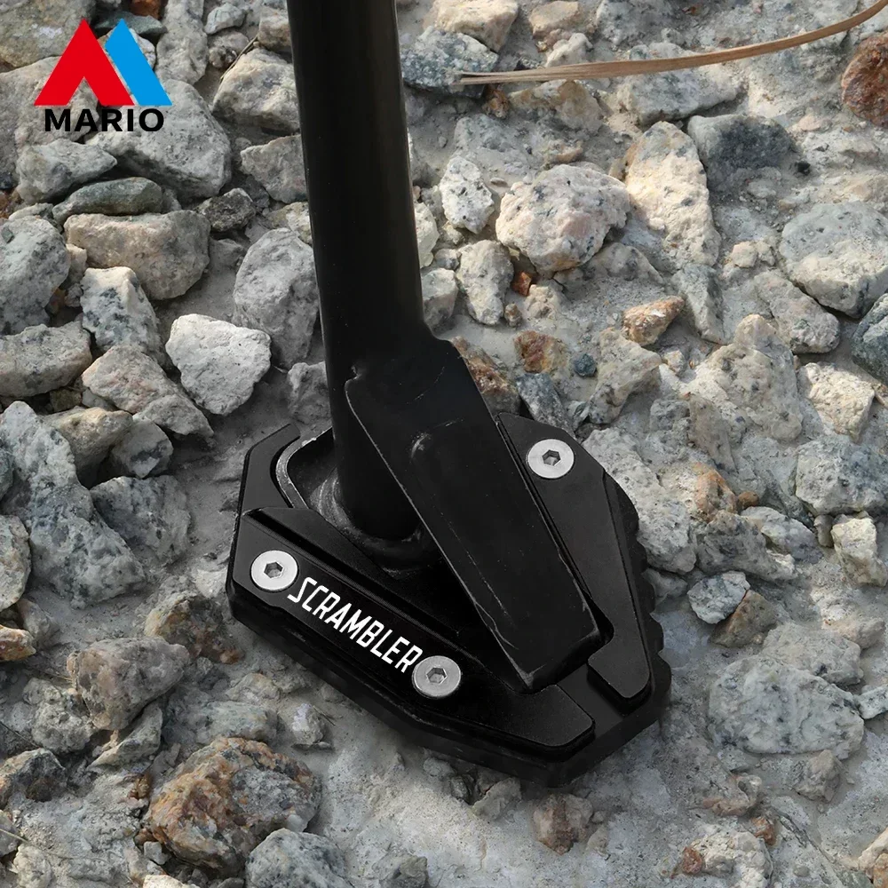 

Motorcycle Kickstand Foot Side Stand Extension Pad Accessories For Ducati Scrambler 1100 Scrambler 1100 pro Scrambler 1100 sport