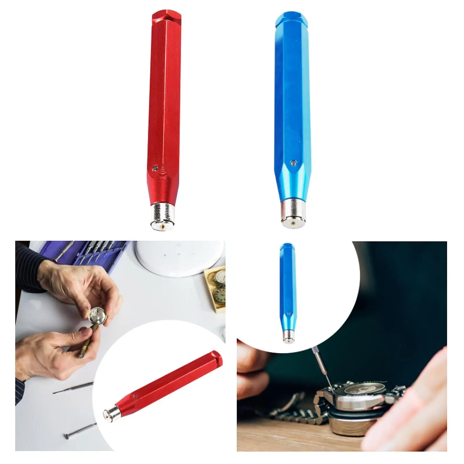 Bekijk het reparatiegereedschap voor vliegwielrotor, accessoires voor uurwerk, veelzijdig vliegwiel