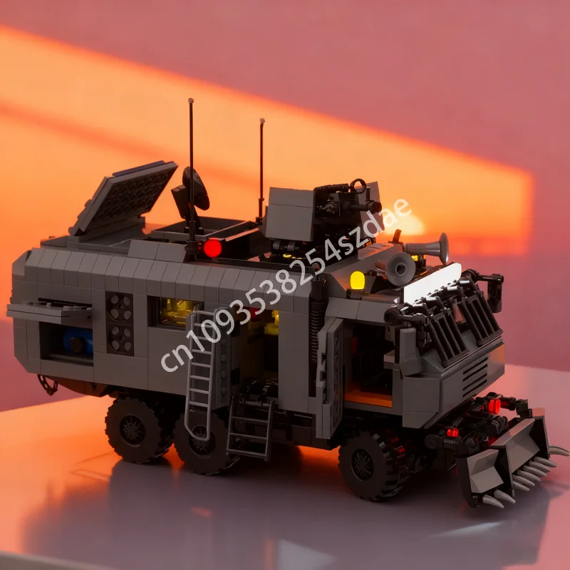 

1373pcs MOC Tatra Doomsday Armored RV Ideas And Model Christmas Gifts Building Blocks Architecture Creative Idea Brick Toys Kids