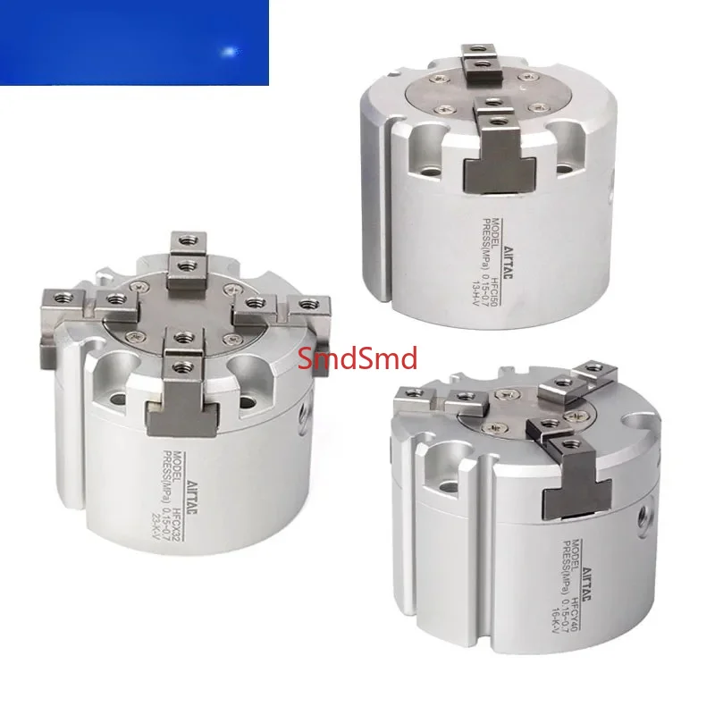 Original Two Claw Three Claw Four Claw Pneumatic Finger Cylinder HFCI HFCY HFCX16/20/25/32/40/50/63 Air Gripper