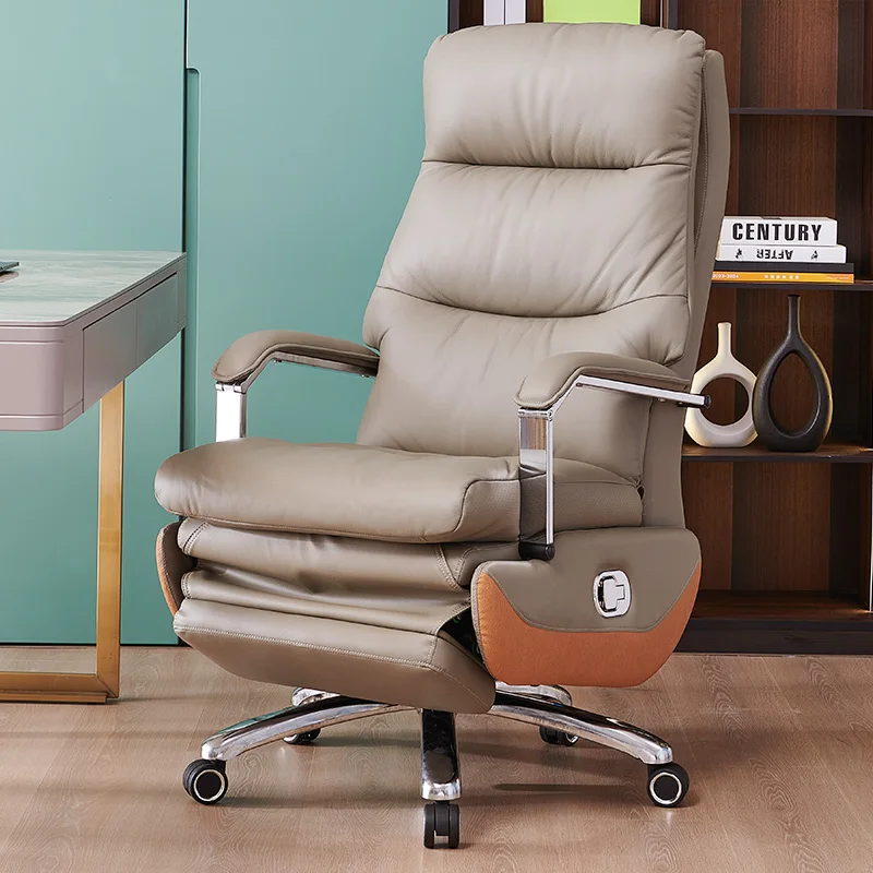 Ergonomic Leather Armrests Executive Office Chair Office Boss Chair Best Price CEO Rotating Computer Chair