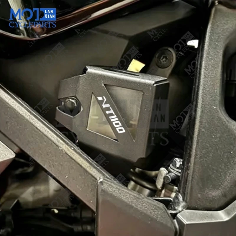 NT1100 DCT For Honda CRF1100 Africa Twin ADVENTURE 2026 Motorcycle Accessories Rear Brake Fluid Reservoir Cover Guard Protection 2