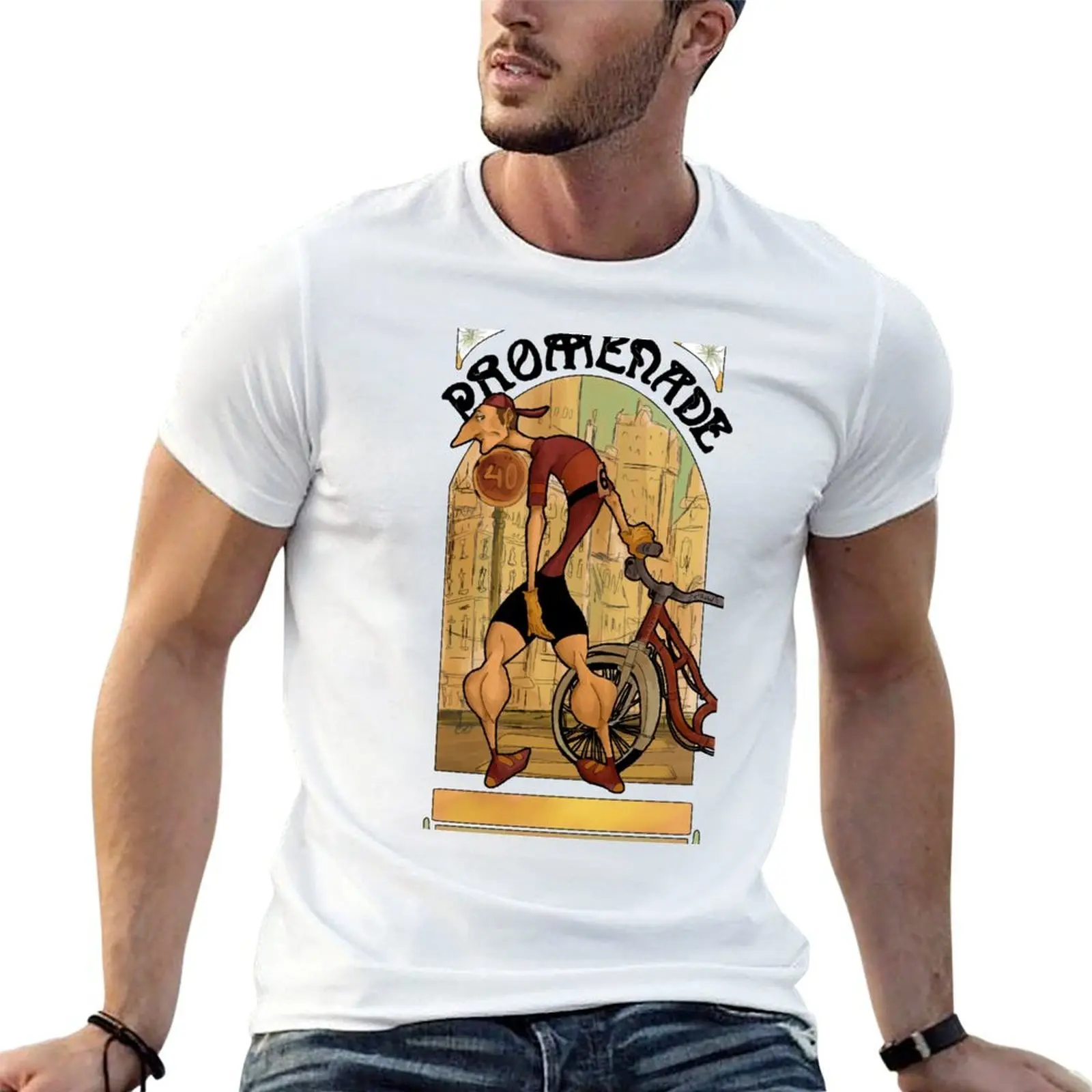 

The Triplets of Belleville - The Cyclist T-Shirt t shirt personalised man t shirts for men t shirts for man cotton soft T-shirt