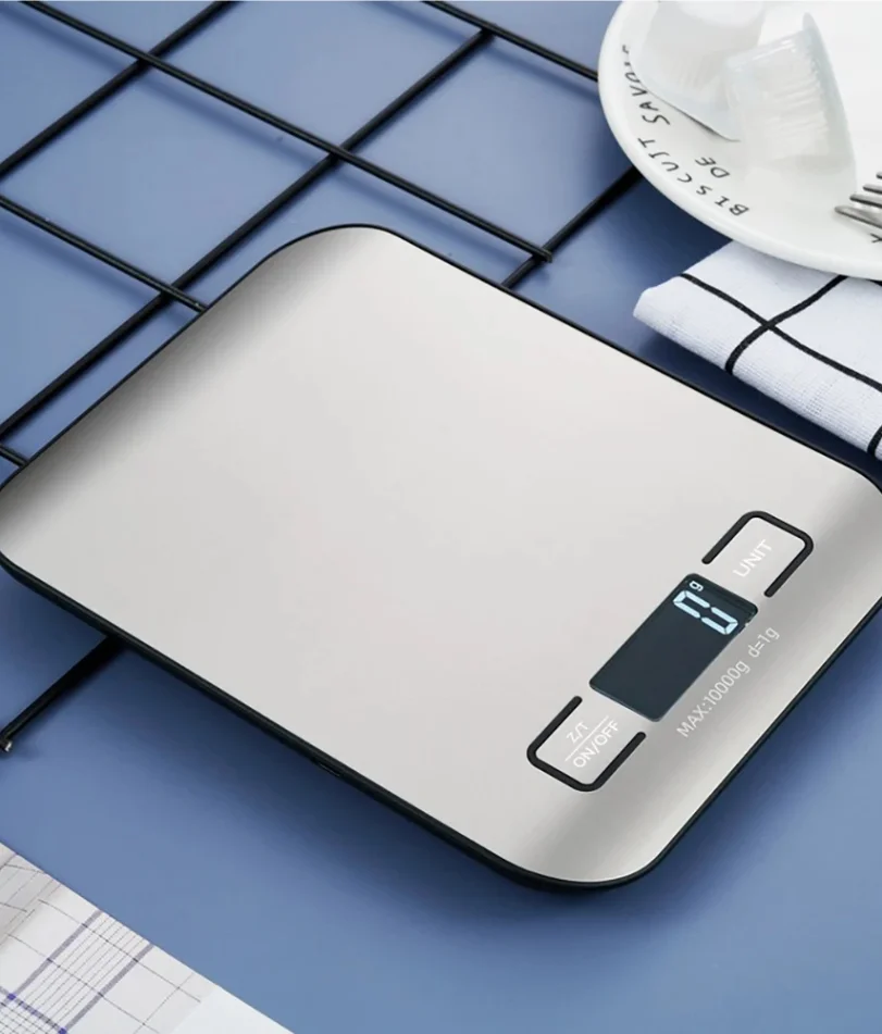 

Кухонные весы с ЖК-дисплеем, электронные весы из нержавеющей стали, домашние ювелирные изделия, пищевые закуски, инструменты для взвешивания выпечки