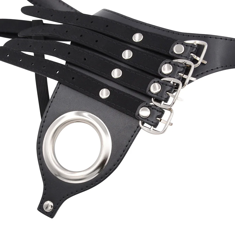 Male Chastity Lock Penis Wearing Pants Penis Bondage Belt Male Alternative Toys Sex Toys view 4