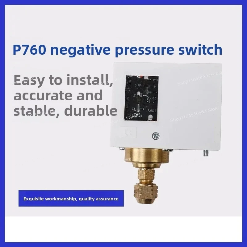 Industrial Negative Pressure Regulator Vacuum Control Switch With Relay Signal Output Precision Vacuum Sensor
