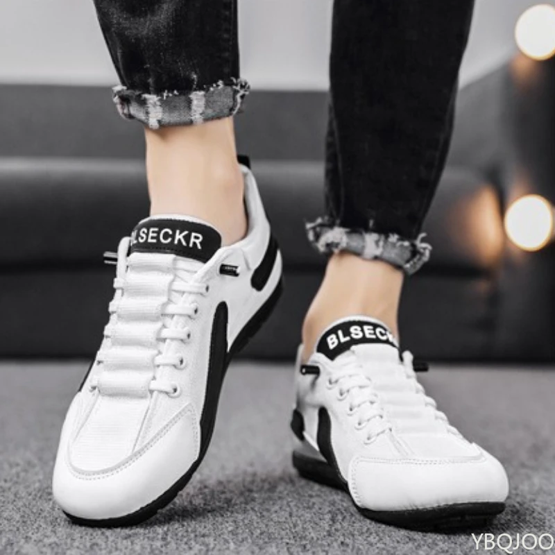 

Новая летняя дышащая универсальная модная мужская обувь с низким берцем, повседневная простая удобная противоскользящая износостойкая обувь для бега