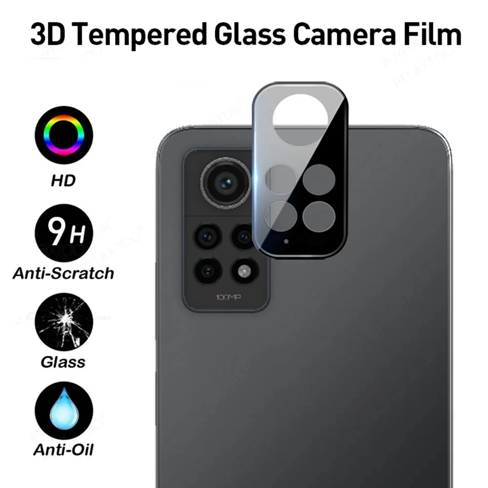 

3D Curved Camera Lens Protector For Xiaomi Mi 11 Lite Redmi Note 11 Pro 10 9 9s 10s 11s 9T 9C 10A 11T Poco X3 NFC M3 M4 F3 Cover