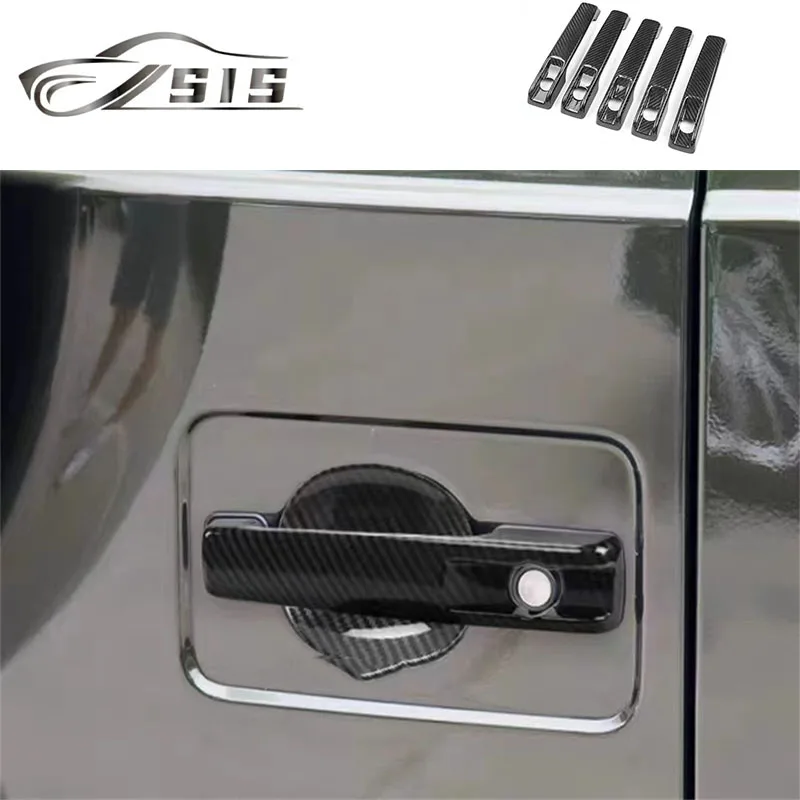 

G-Class G500 G63 W463 W464 Dry Carbon Fiber Door Handles W464 W463A Glossy Matte Color Interior Exteriors Handle Covers