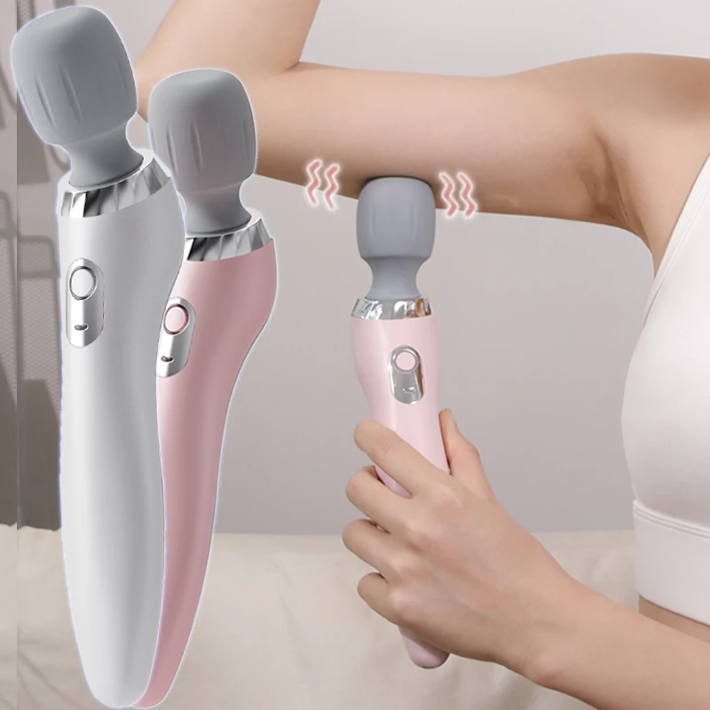 

USB charging portable handheld massager, vibrating massage stick, relaxing neck, back, legs, waist, and soles of feet