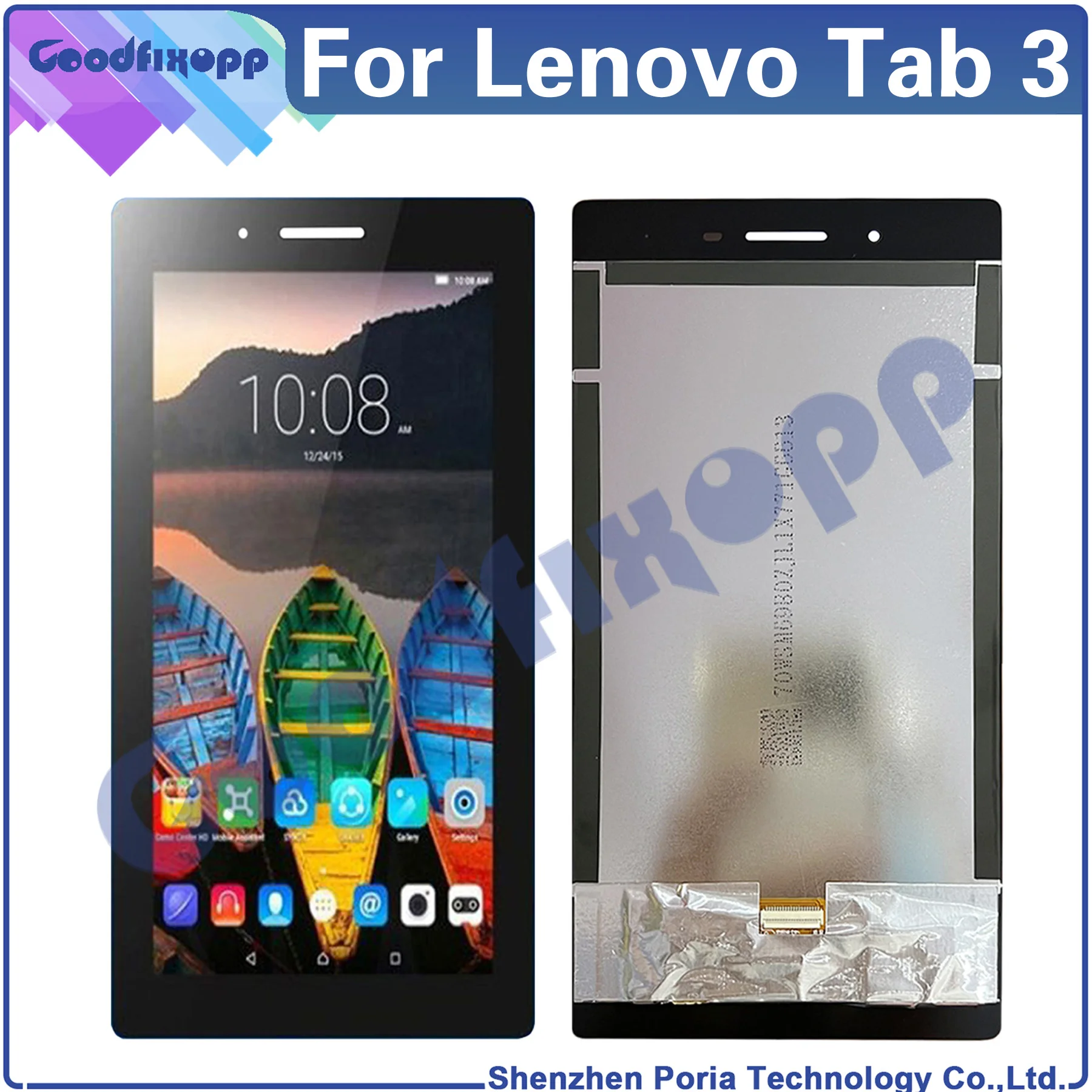 7.0 Inch For Lenovo Tab 3 TAB3-730 Tab3-730F TB3-730 Tab3 730 730F 730M 730X Touch Screen Digitizer Lcd Display Assembly