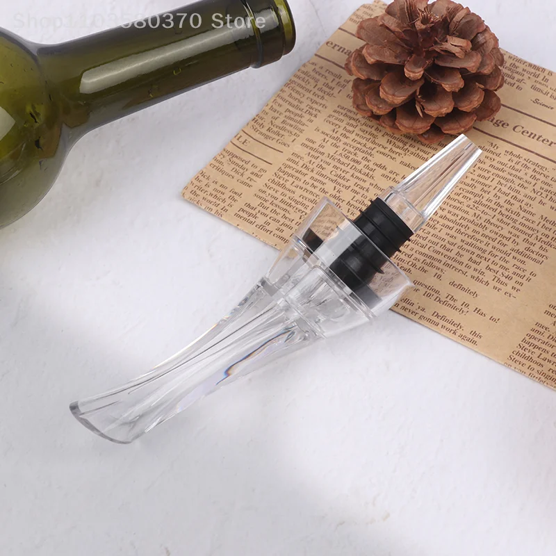 Eagle Beak Wine Decanter Wine Aerator Pourer Spout Decanter Wine Aerator Quick Aerating Pouring Tool Pump Portable Filter