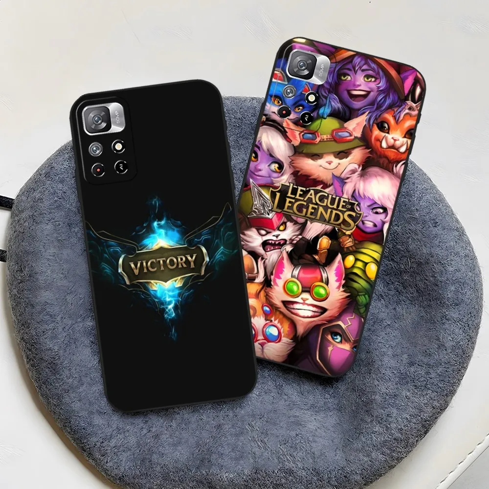 Game League Of L-Legends LOL Phone Case for Xiaomi Redmi Note 13 12 11 9 Ultra 10 Lite Poco F4 F5 X5 Pro Plus Cover