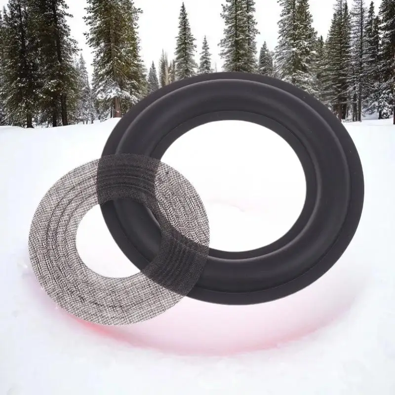 2PCS Folded Edge Foam Surround for Speaker Repair - High Elasticity Woofer Edge Ring Replacement Parts