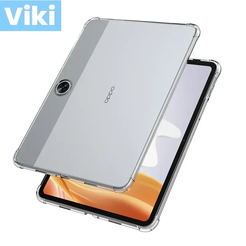 For OPPO Pad 11 2 11.6 Air 2 Neo 11.4 2024 Realme Pad 10.4 mini 8.7 X Pad 2 11.5 2023 Silicone Cover Funda Soft Transparent Case