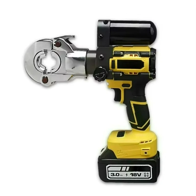 CM-300G Electric Crimping Tool for Cable Lugs Battery Crimper Hydraulic Crimping Tool with 2 Battery