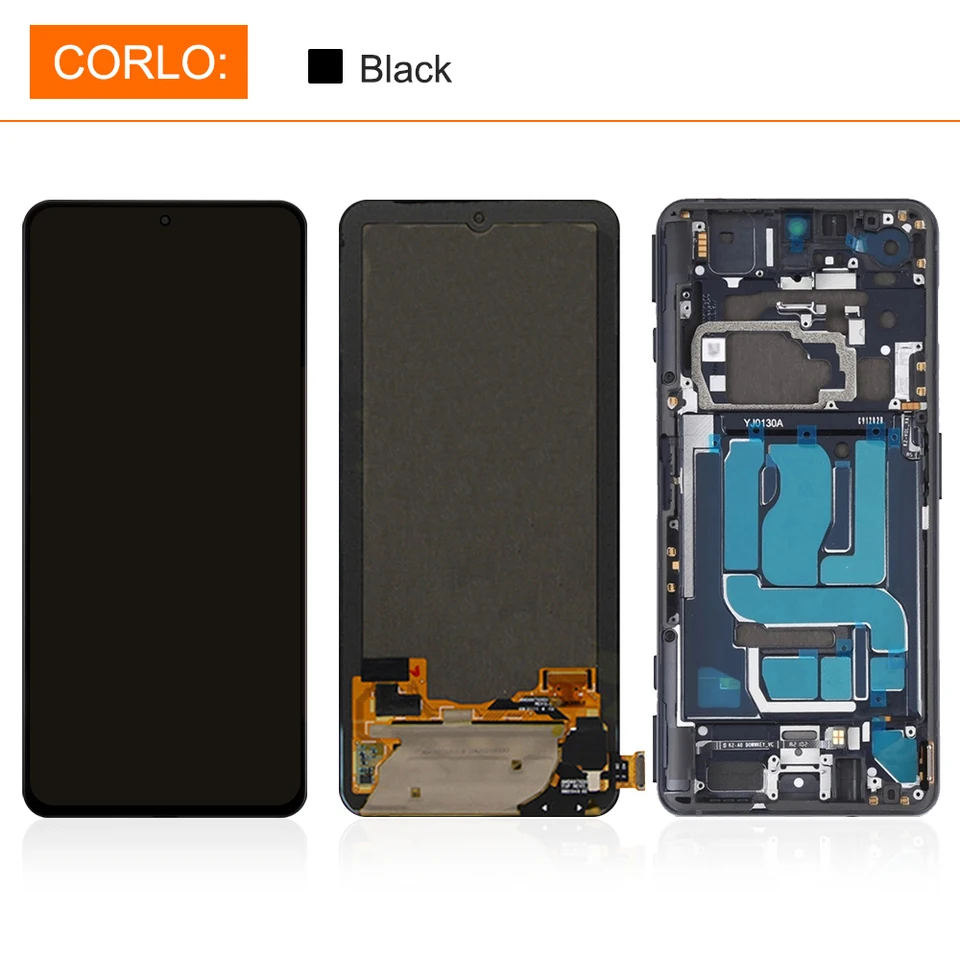 Pantalla AMOLED para Xiaomi Black Shark 4 con táctil y digitalizador, para PRS-H0/A0 3