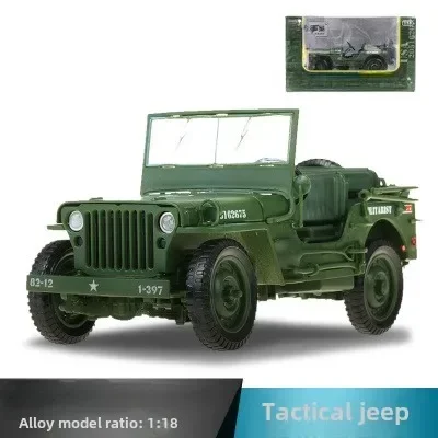 

Подходящие игрушки для людей 14 лет и старше JeepВоенная модель Имитация соотношения 1:8 Игрушки для взрослых