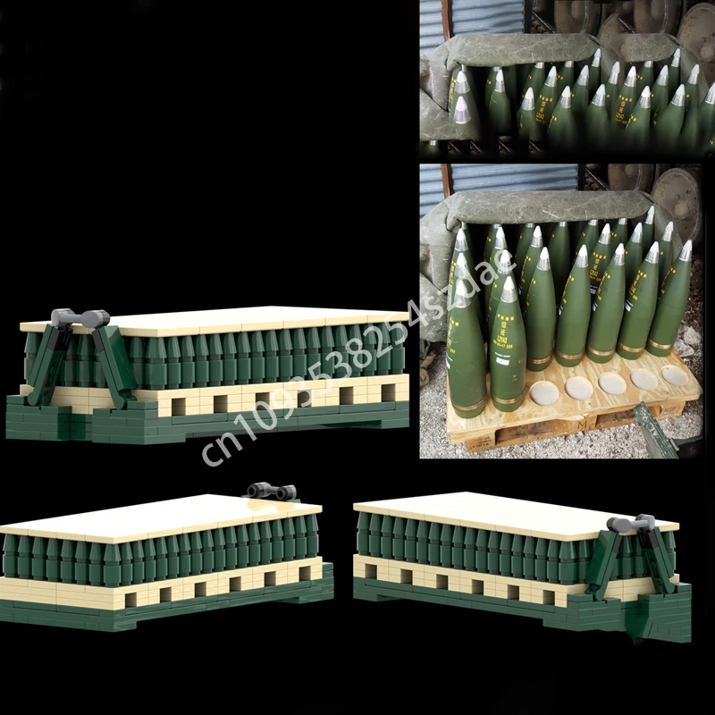 

475pcs MOC PLS v1 hooklift 20ft flatrack Building Blocks creative collector Christmas toy Gift Plastic Constructing