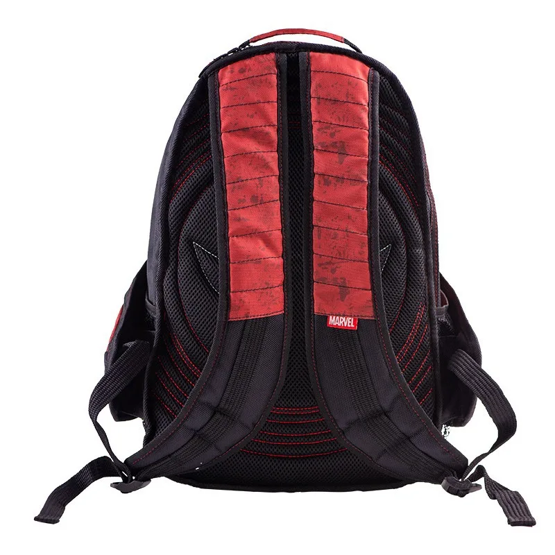 Marvel Deadpool Batman Laptop-Rucksack, Port, Schultasche, wasserdicht, Comic Convention, College-Rucksack, modische Freizeit