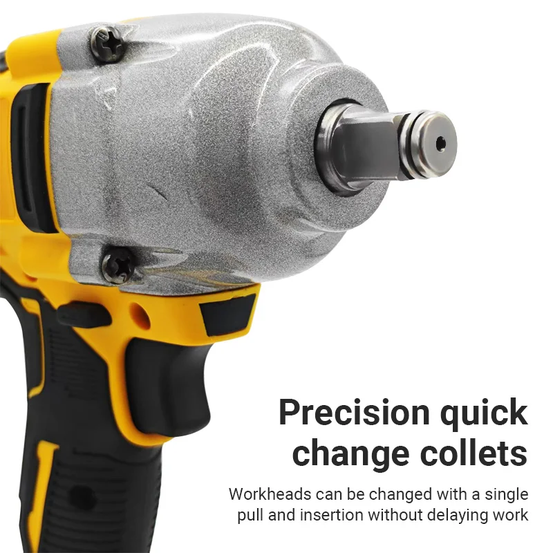 Dewalt DCF892 812N.m clé électrique sans brosse 1/2 pouces pilote d'impact sans fil couple élevé trois vitesses outil électrique de réparation automobile