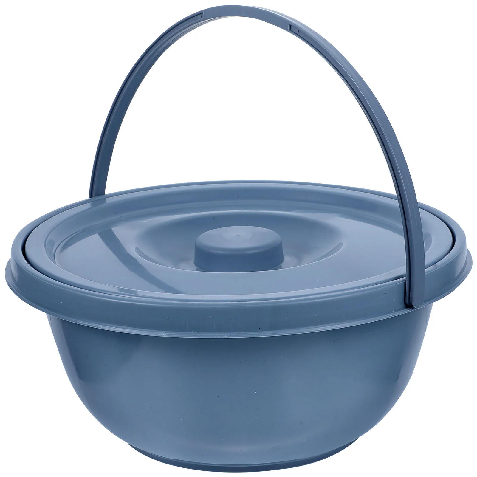 1 قطعة وعاء غرفة المسنين المبصقة غطاء المحمولة مقبض مبولة دلو المنزل المنزلية المحمولة مبولة دلو المبصقة مع غطاء #2