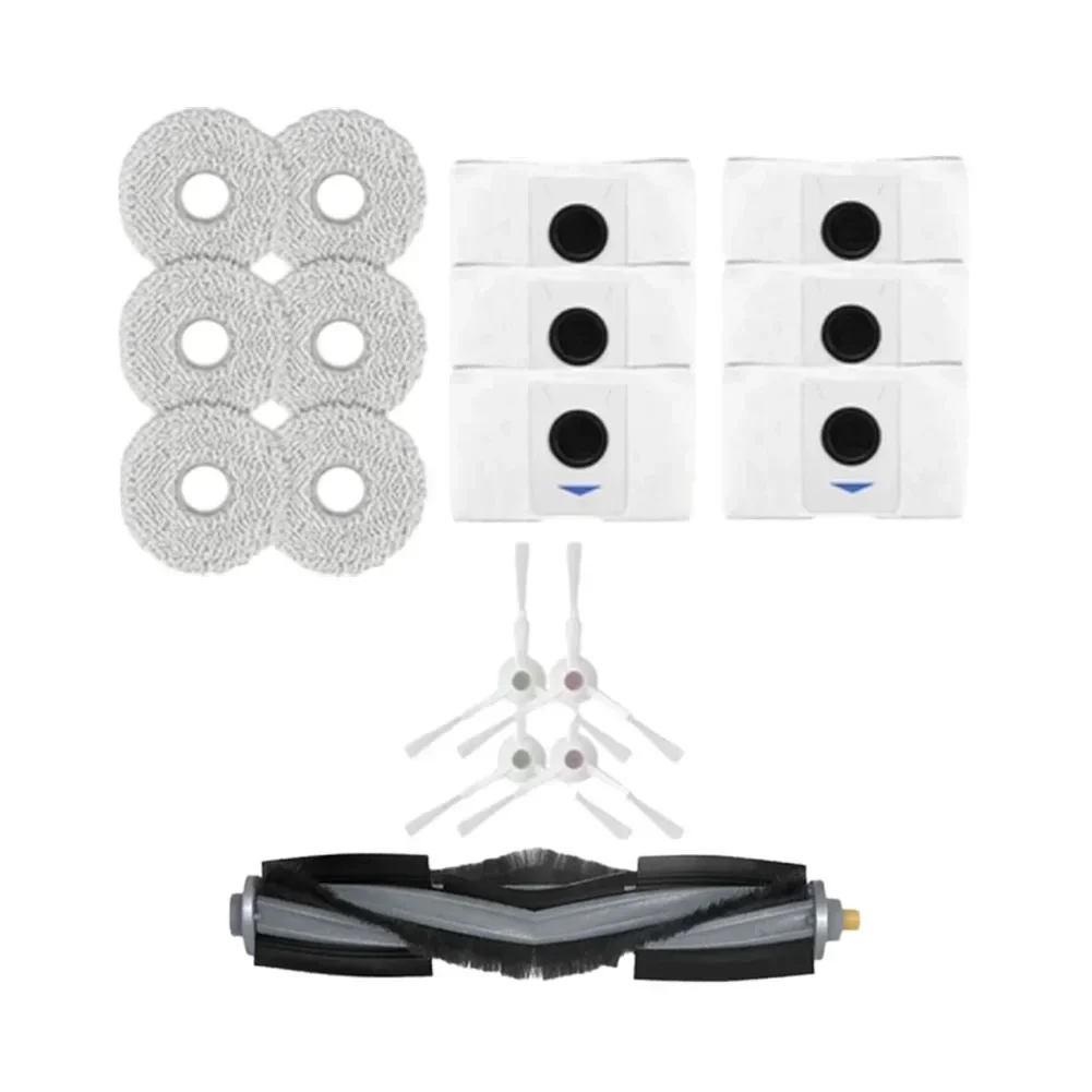 

For Ecovacs For Deebot T20 PRO MAX Vacuum Cleaner Accessories 17 Essential Parts Including Brushes Dust Bags and Mop Cloth
