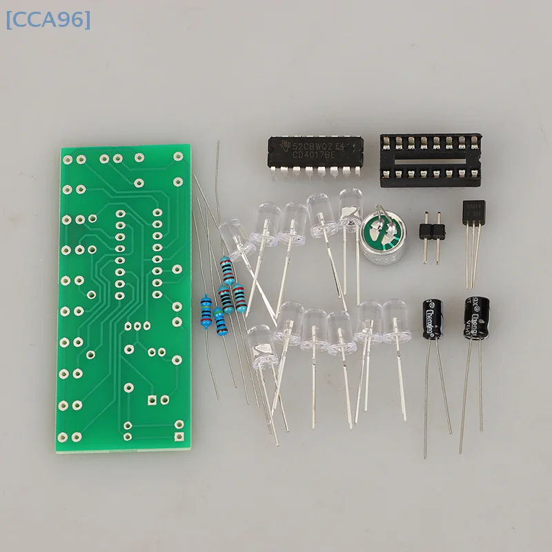 Voice Activated LED Water Light Kit CD4017 Lantern Control Module DIY Electronic Kit Physics Teaching Training Module