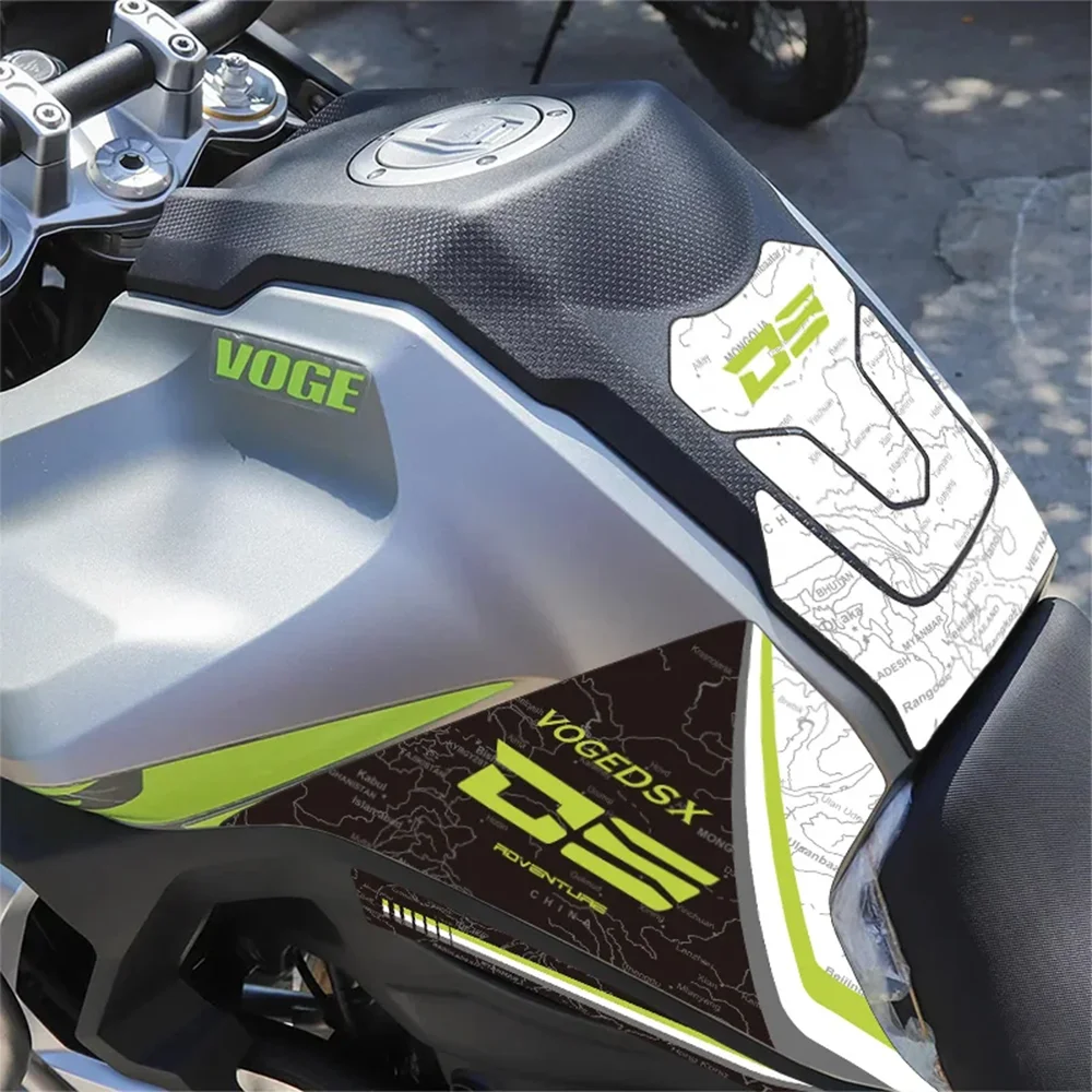 Motorcycle Tank Pad Sticker For VOGE VALICO 900DSX DS900X 2024- Waterproof Rubber Protector Cover Graphics Kit DS900X 2024 2024-